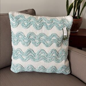 Time & Place Yarn Braided Squiggles,Fiber Fill Square,Spring,Summer,In/Outdoor